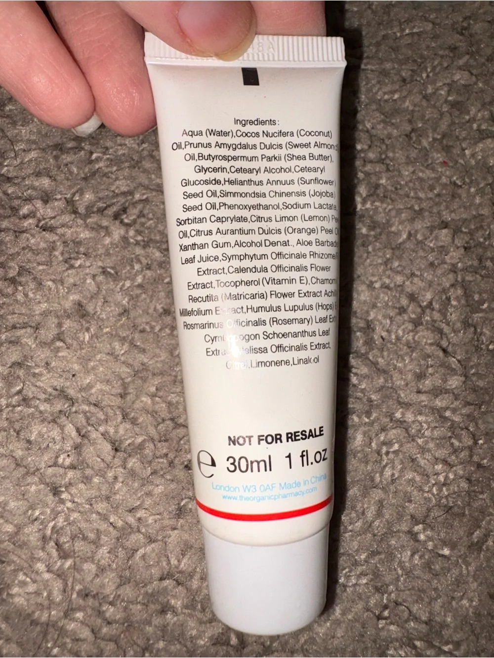 Marigold & Comfrey Hand Cream - White